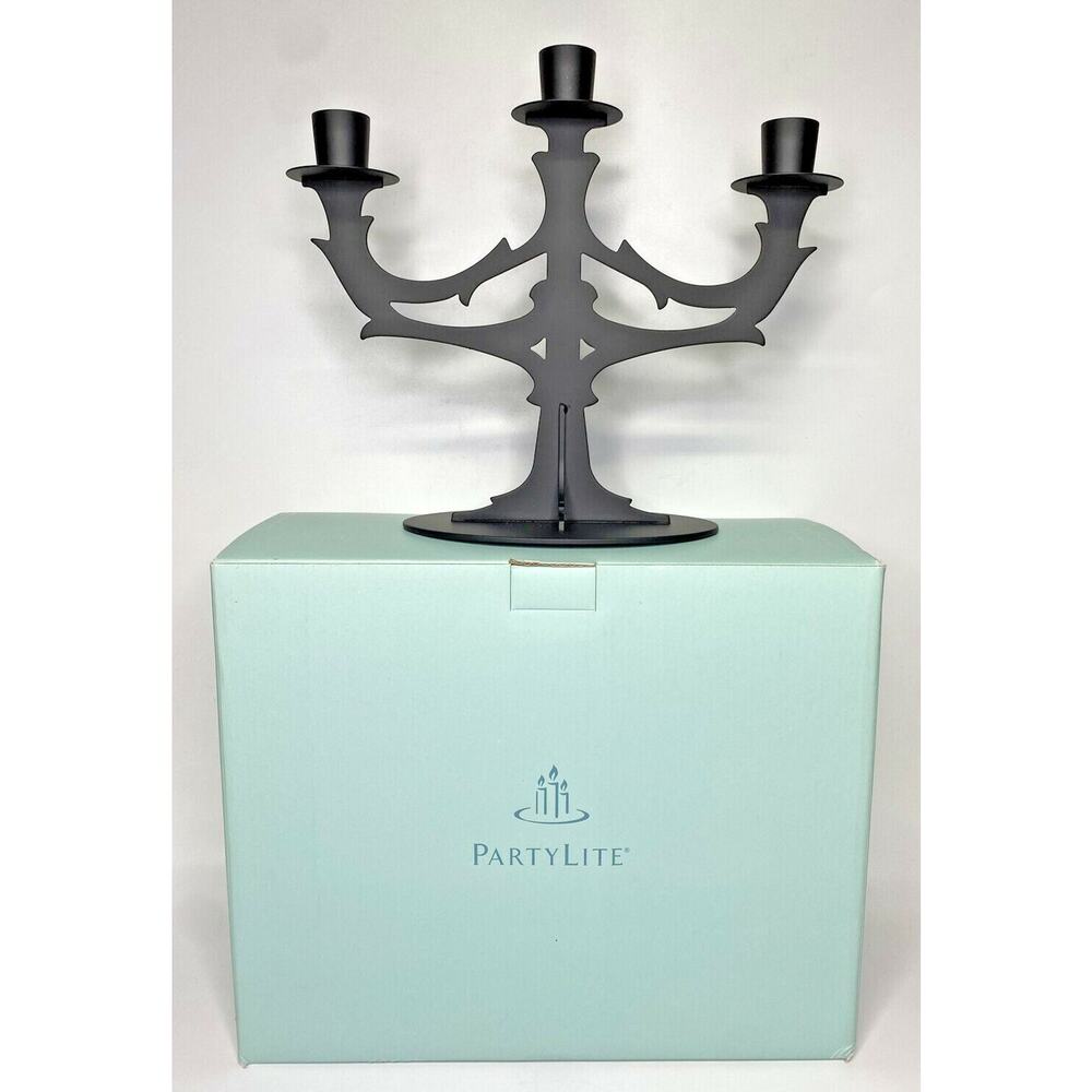 PartyLite Couture Candelabra Retired NIB P13A/P9676
